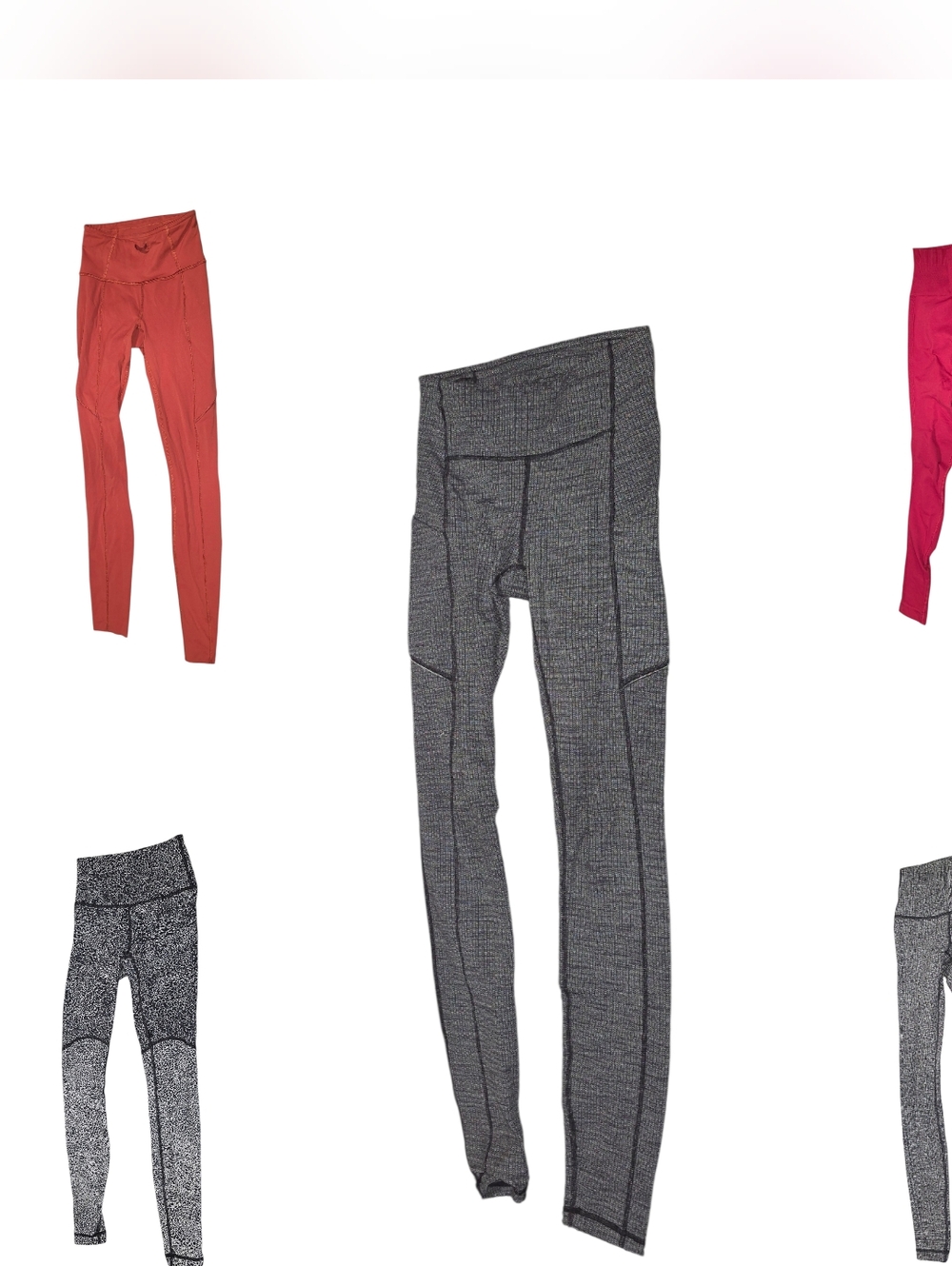 Lululemon Size 2 Bundle Of 5 Leggings